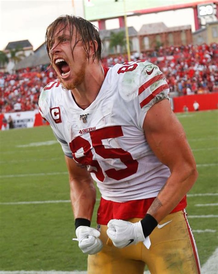 Kittle was so excited to finally meet The Rock that he got a